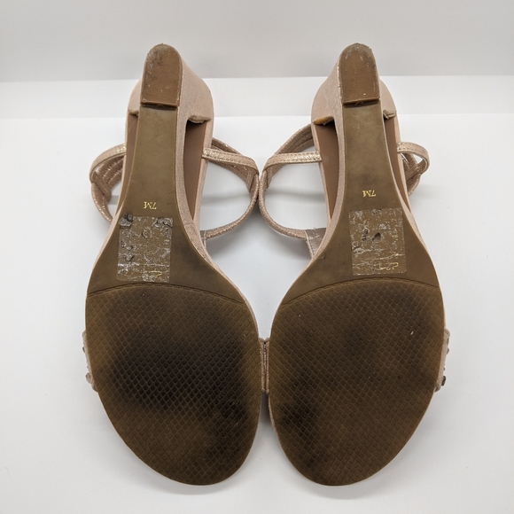 Rhinestone Wedge Sandals - Picture 7 of 7